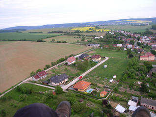 Letecké snímky Sazovic 